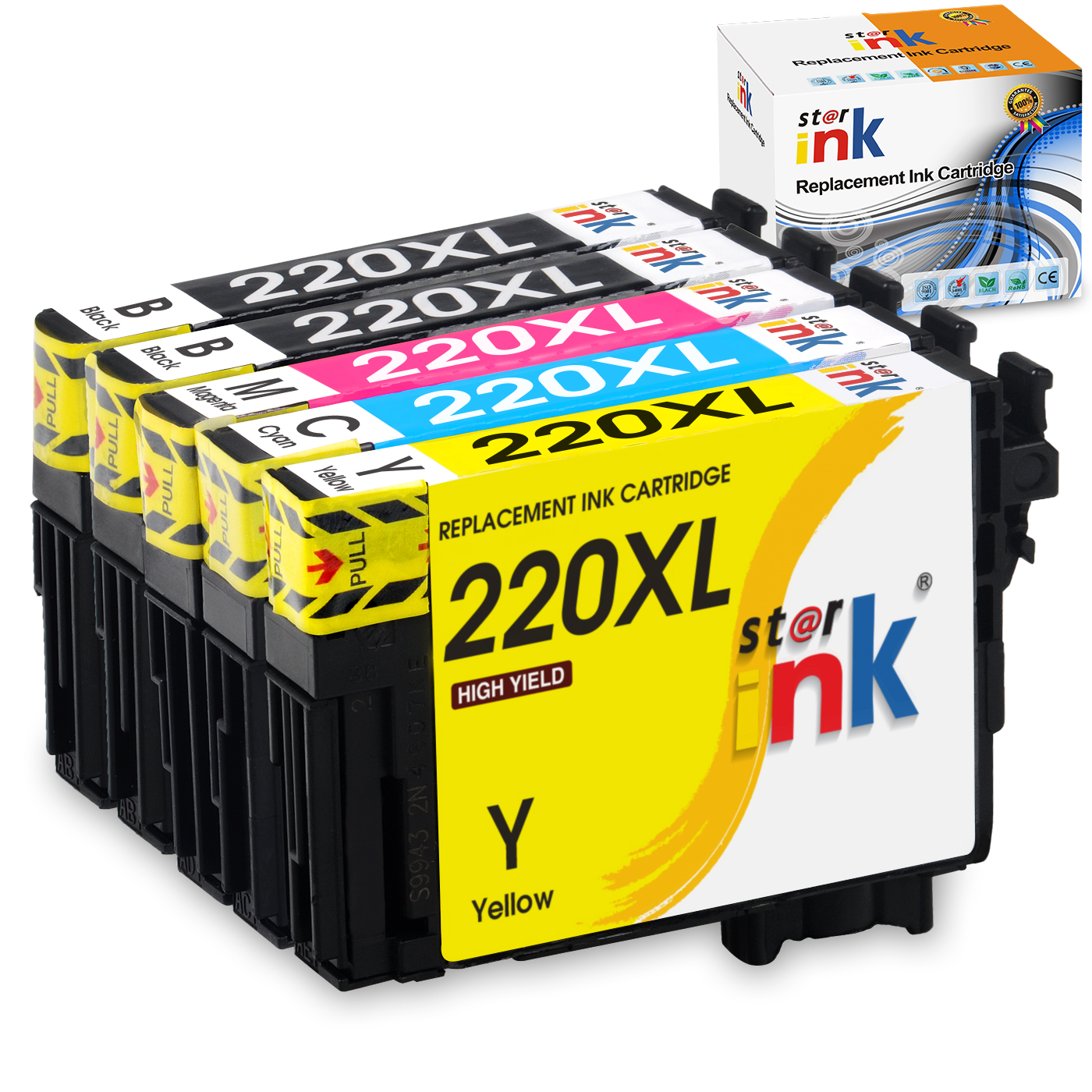   Starink Compatible Ink Cartridge  Epson-[E220XL(E220XL1)（E220XL2）（E220XL3）（E220XL4）]