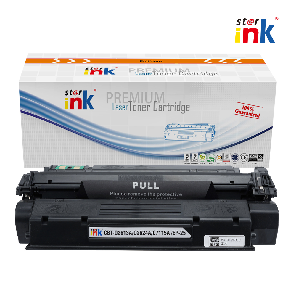 Starink Compatible HP Q2613A/Q2624A/C7115A /EP-25/2.5K-BK