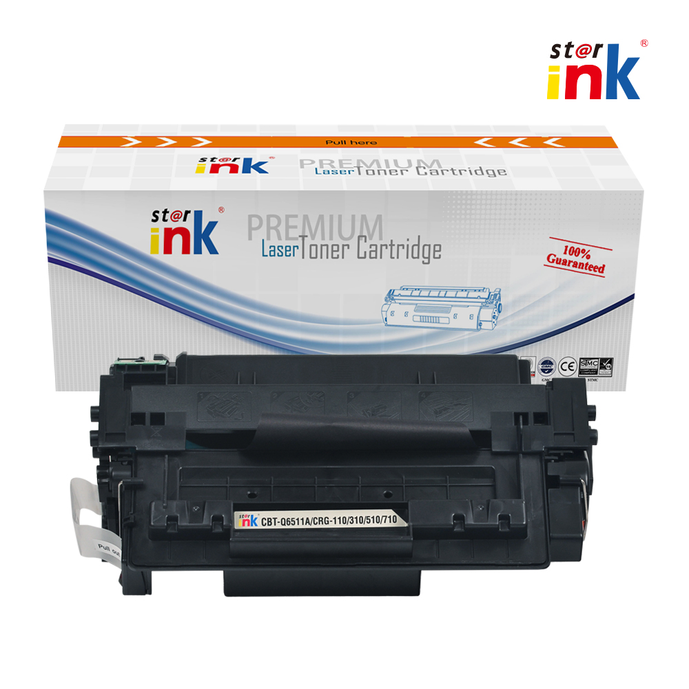 Starink Compatible HP Q6511A/CRG-110/310/510/710/6K-BK
