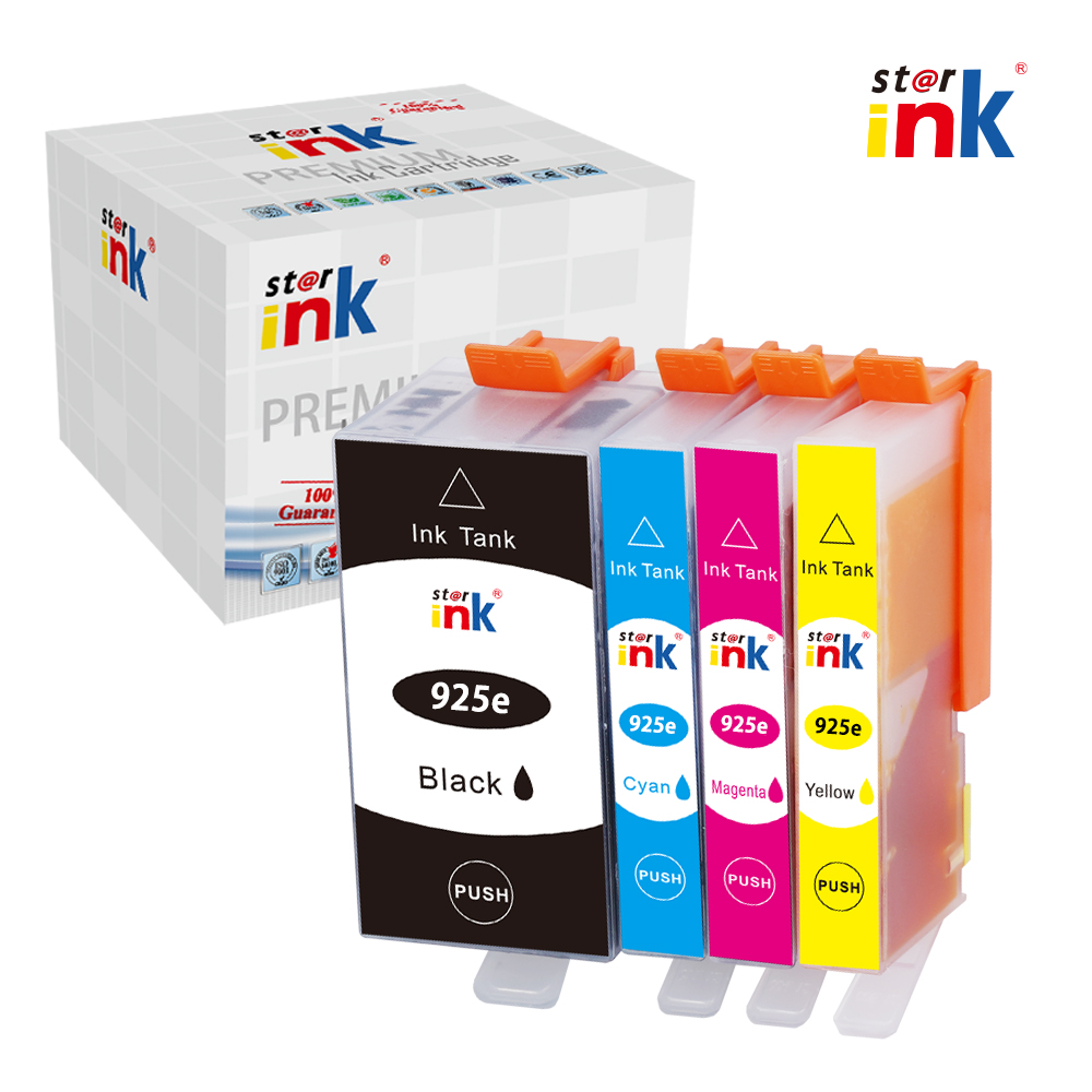 Starink Compatible Ink Cartridge HP-925eBK,925eC,925eM,925eY