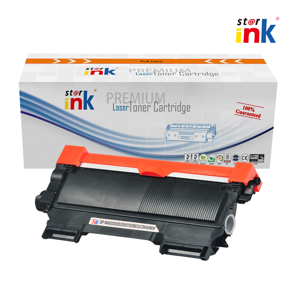 Starink Compatible Brother C-TN450/2220/2225/2250/2275/2280/27J/LT2441H/2641H/2.6K-BK