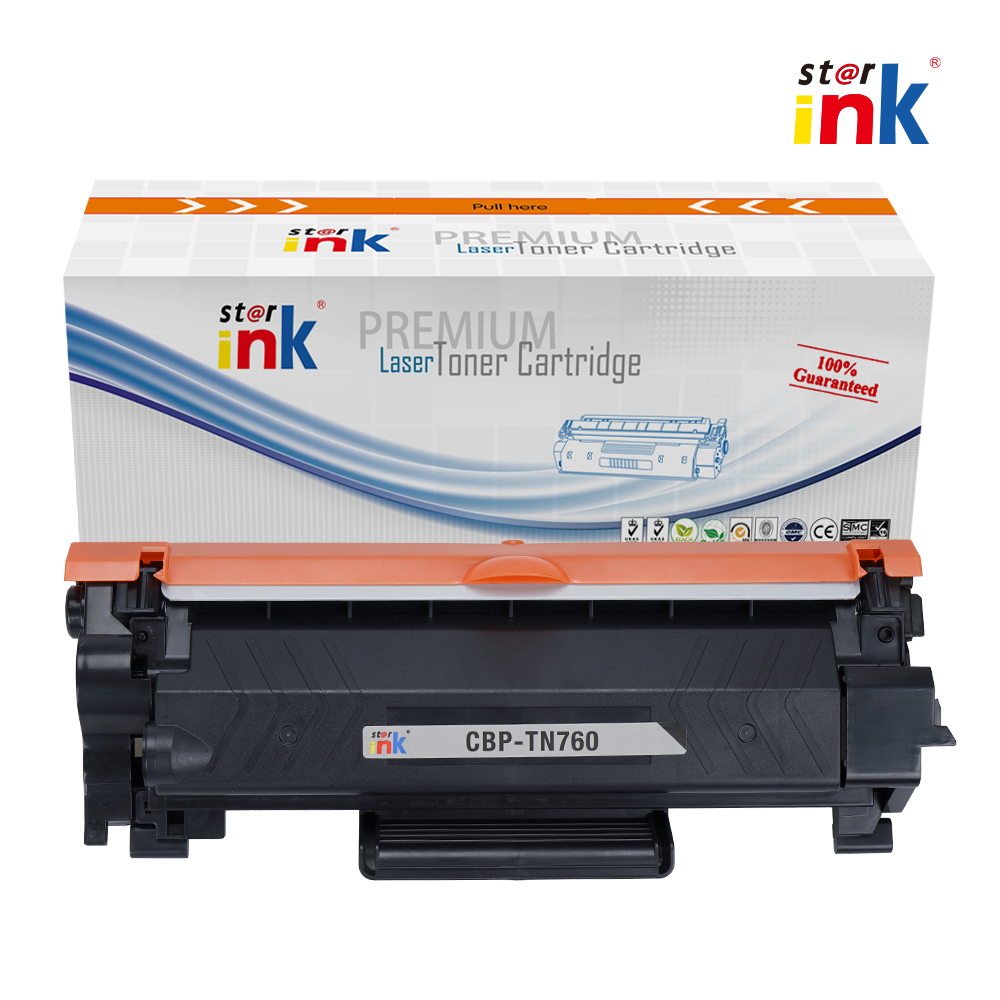 Starink Compatible Brother C-TN760/3K-BK-NA-Patent-free