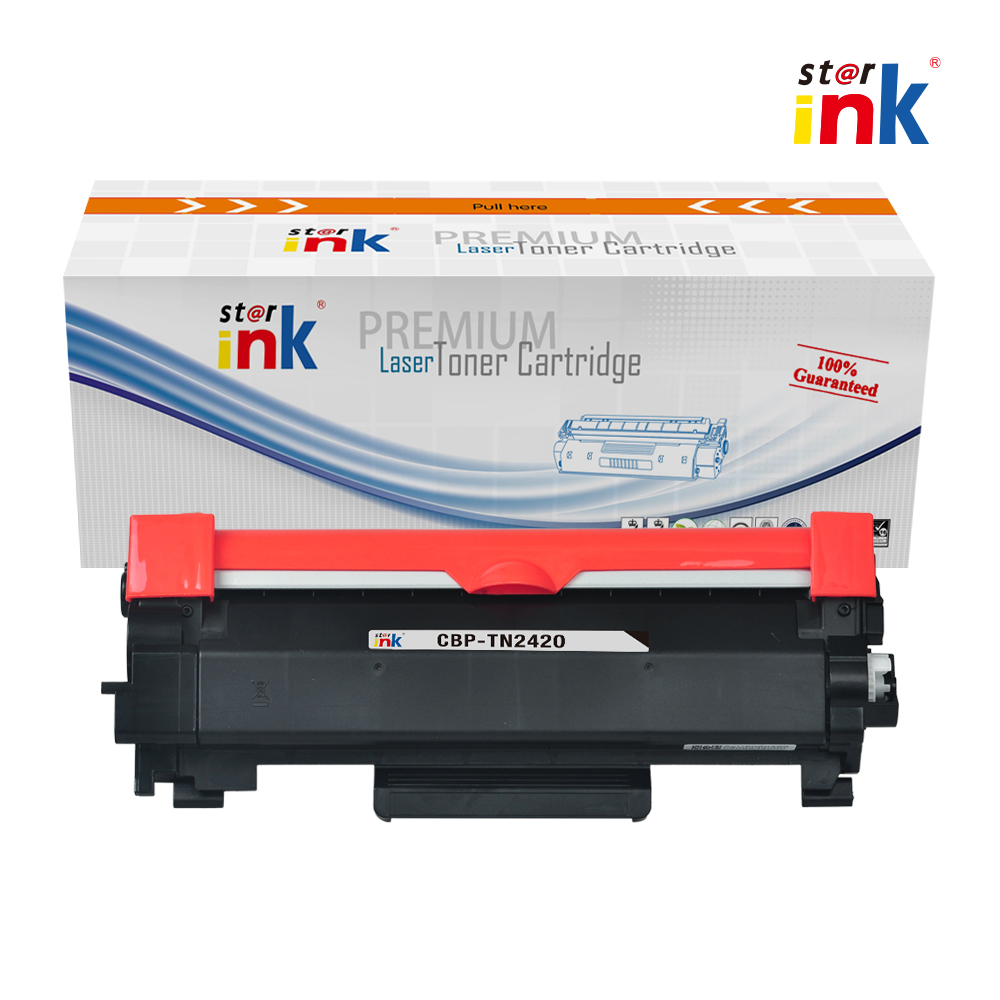 Starink Compatible Brother C-TN2420/3K-BK-EUR