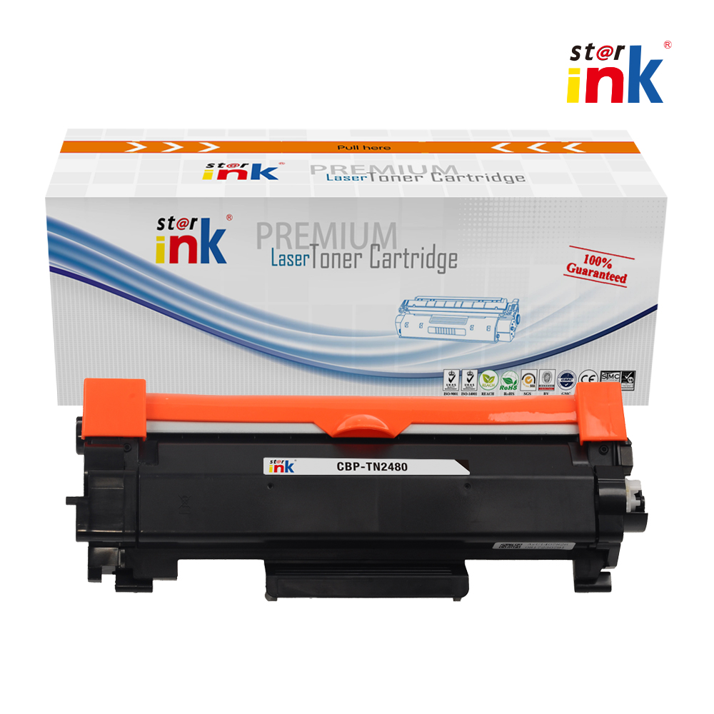 Starink Compatible Brother C-TN2480/3K-BK