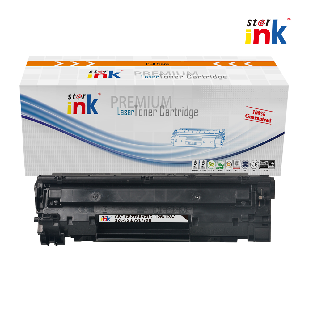 Starink Compatible for HP C-CE278A/CRG-126/128/326/328/726/728/2.1K-BK-WW