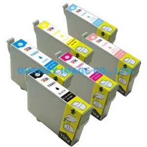 Compatible Ink Cartridge Epson T0981 BK/ T0992 CY/ T0993 MG/ T0994 YL/ T0995 LM/ T0996 LC